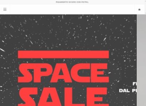 How space23.it looks like on a tablet such as an iPad.