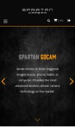 How spartancamera.com looks like on a mobile device such as an iPhone.