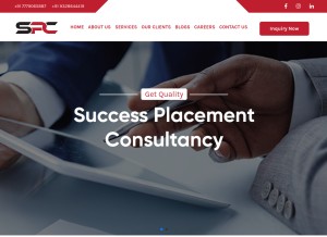 How spc-llp.com looks like on a tablet such as an iPad.