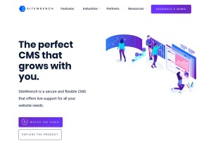 How speakcdn.com looks like on a tablet such as an iPad.