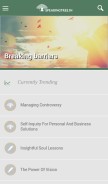 How speakingtree.in looks like on a mobile device such as an iPhone.