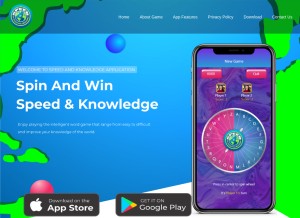 How speedandknowledge.com looks like on a tablet such as an iPad.