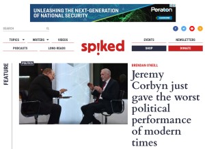 How spiked-online.com looks like on a tablet such as an iPad.