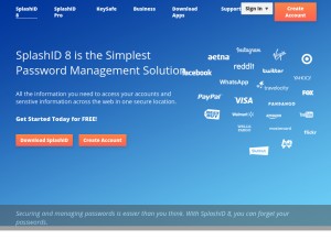 How splashid.com looks like on a tablet such as an iPad.
