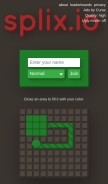 How splix.io looks like on a mobile device such as an iPhone.