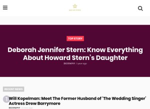 How spockandchristine.com looks like on a tablet such as an iPad.