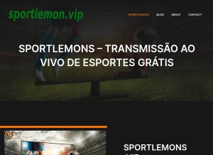 How sportlemon.vip looks like on a tablet such as an iPad.