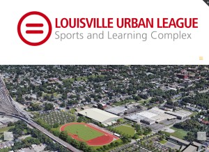 How sportsandlearningcomplex.org looks like on a tablet such as an iPad.