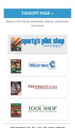 How sportys.com looks like on a mobile device such as an iPhone.