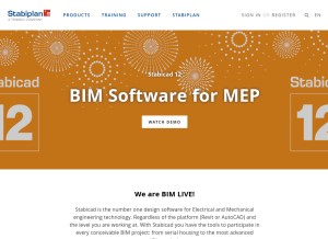 How stabiplan.com looks like on a tablet such as an iPad.