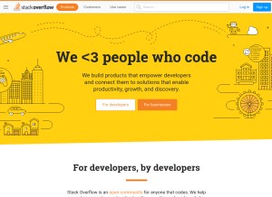How stackoverflow.com looks like on a tablet such as an iPad.