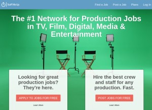 How staffmeup.com looks like on a tablet such as an iPad.