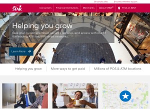 How star.com looks like on a tablet such as an iPad.