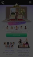 How stardoll.com looks like on a mobile device such as an iPhone.
