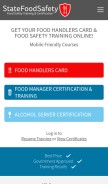 How statefoodsafety.com looks like on a mobile device such as an iPhone.