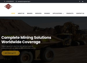 How stcengineering.in looks like on a tablet such as an iPad.