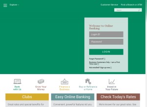 How sterlingbank.com looks like on a tablet such as an iPad.