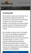 How stiften.dk looks like on a mobile device such as an iPhone.