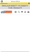 How stilbasis.de looks like on a mobile device such as an iPhone.