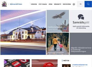 How stjr.is looks like on a tablet such as an iPad.