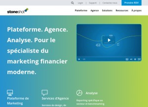 How stoneshot.com looks like on a tablet such as an iPad.
