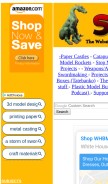 How stormthecastle.com looks like on a mobile device such as an iPhone.