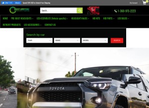 How streetambitionz.com looks like on a tablet such as an iPad.