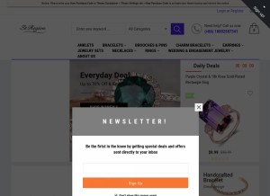 How streetregion.com looks like on a tablet such as an iPad.