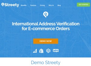 How streety.io looks like on a tablet such as an iPad.