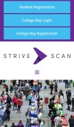 How strivescan.com looks like on a mobile device such as an iPhone.