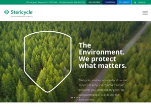 How strongpak.com looks like on a tablet such as an iPad.