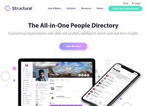 How structuralapp.com looks like on a tablet such as an iPad.