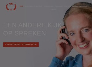 How studio-oranjeoord.nl looks like on a tablet such as an iPad.