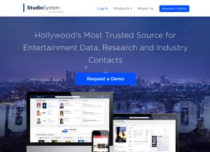 How studiosystem.com looks like on a tablet such as an iPad.