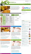 How suckhoe365.net looks like on a mobile device such as an iPhone.