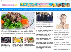 How suckhoesacdep.net looks like on a tablet such as an iPad.