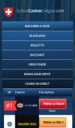 How suissecasinoenligne.com looks like on a mobile device such as an iPhone.