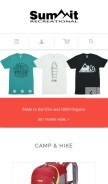 How summitrecreational.com looks like on a mobile device such as an iPhone.