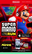How supermariorun.com looks like on a mobile device such as an iPhone.