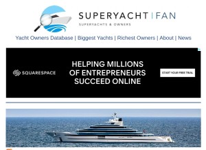 superyachtfan website