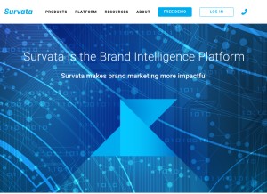 How survata.com looks like on a tablet such as an iPad.