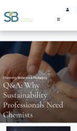 How sustainablebrands.com looks like on a mobile device such as an iPhone.