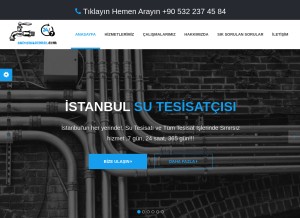 How sutesisatcimiz.com looks like on a tablet such as an iPad.