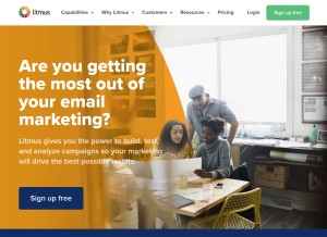 How svtesting.com looks like on a tablet such as an iPad.