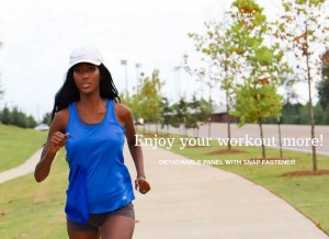 How sweaty-tee.com looks like on a tablet such as an iPad.