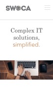 How swoca.net looks like on a mobile device such as an iPhone.