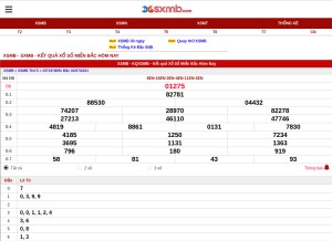 How sxmb.com looks like on a tablet such as an iPad.