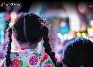 How syf.com looks like on a tablet such as an iPad.