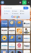 How symbaloo.com looks like on a mobile device such as an iPhone.