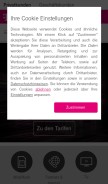 How t-mobile.de looks like on a mobile device such as an iPhone.